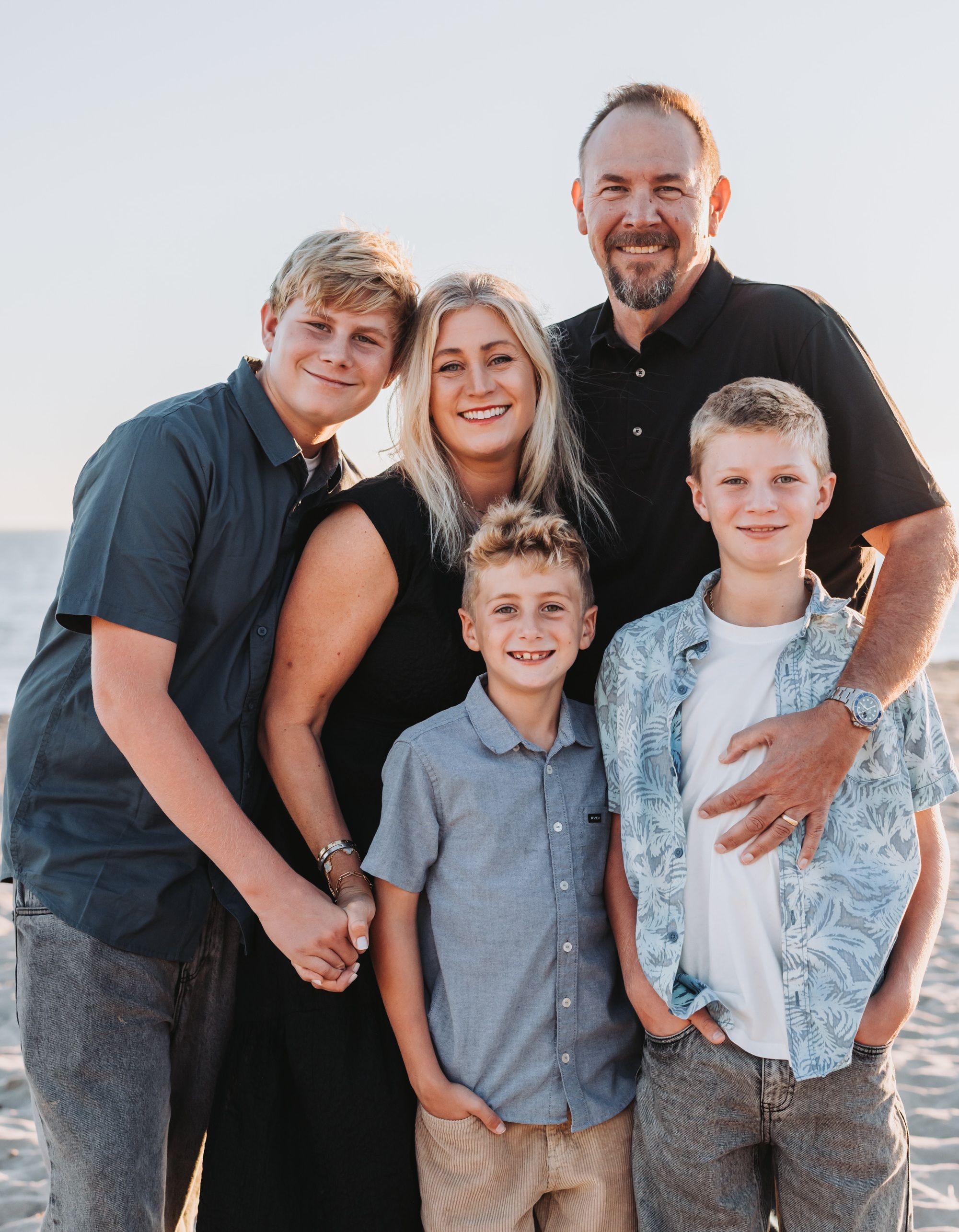 David Kimbrough and family
