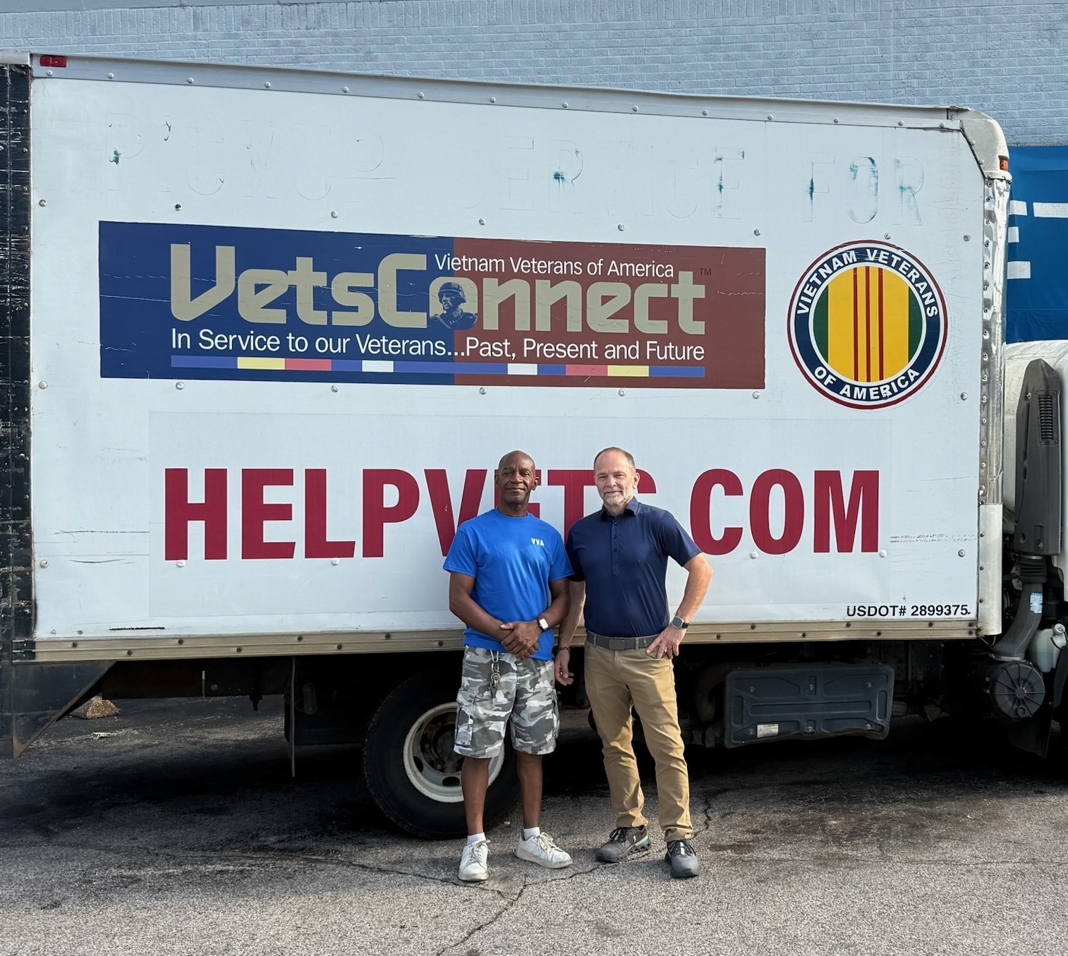 HelpVets donation truck